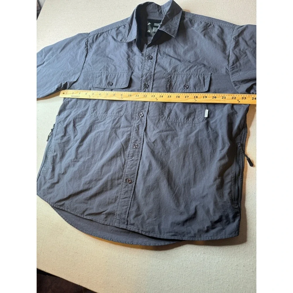 Skasee Studio Techwear Utility Shirt XL Zip Pocket Gorpcore  Japanese Streetwear